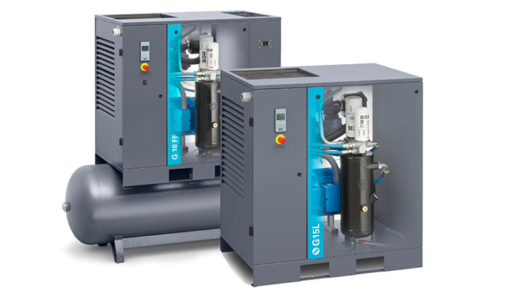 Atlas Copco G -serie hydraulisk stempelkompressor