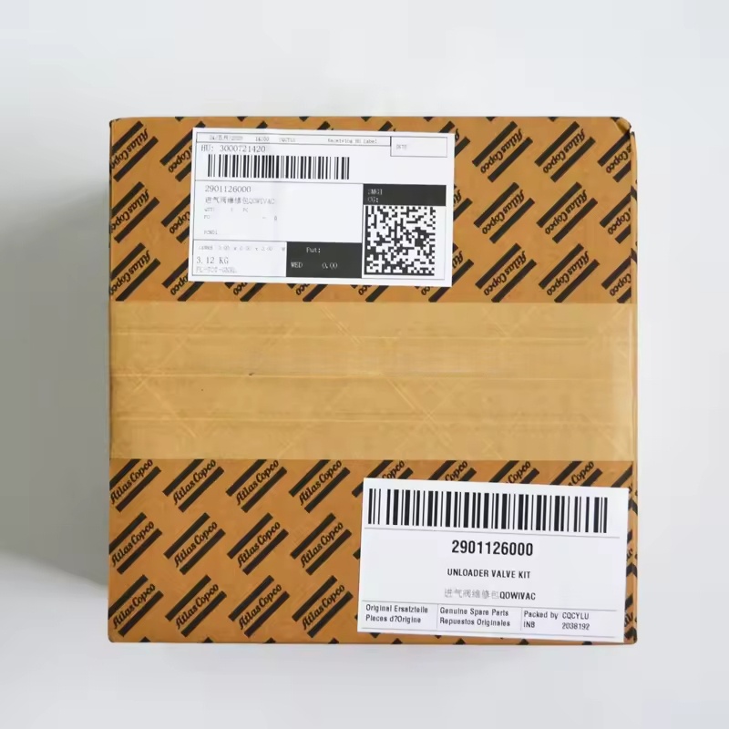 2901126000 Atlas Copco Unloader Valve Kit Oil Free Scroll and Wis Compressors
