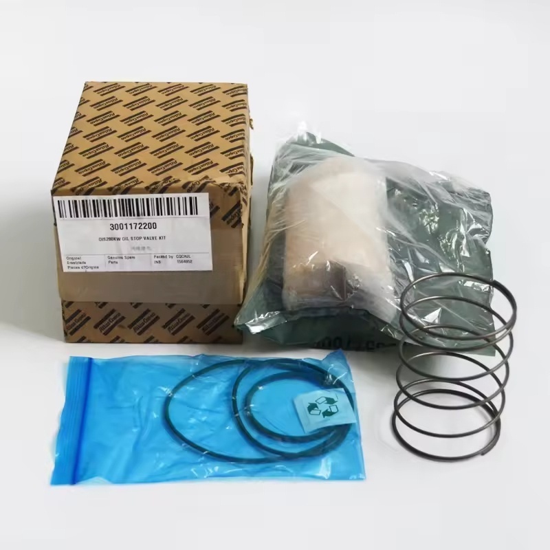 Original 3001172200 Atlas Copco Oil Stop Valve Kit Ekte reservedeler for luftkompressor