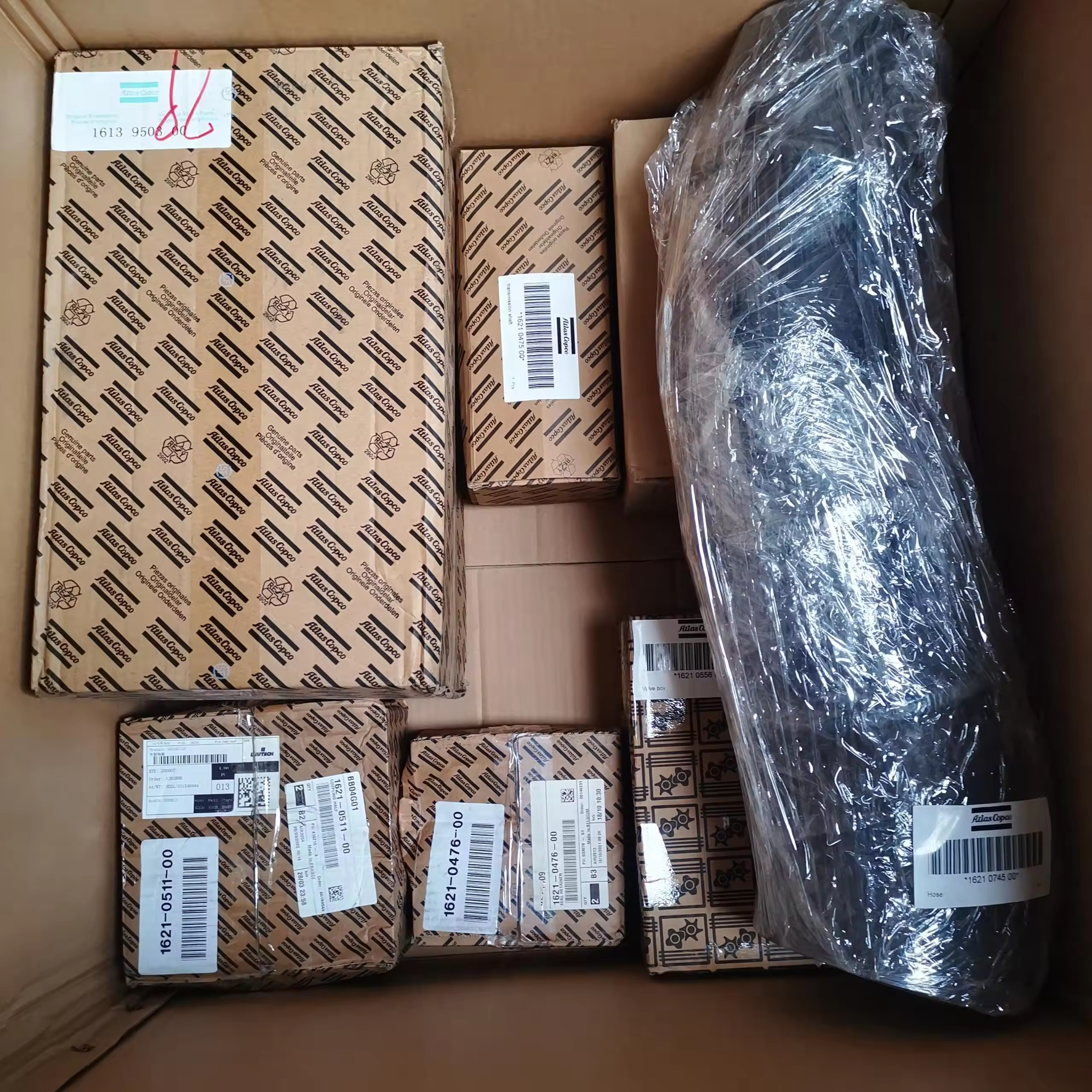 2906044400 Atlas Copco Inntaksventiloverhaling vedlikeholdstjeneste Kit