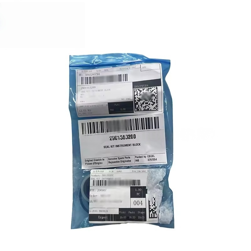 2901353200 Tetningssett Instrumentblokk for Atlas Copco Original Parts Air Compressor Gasket Washer