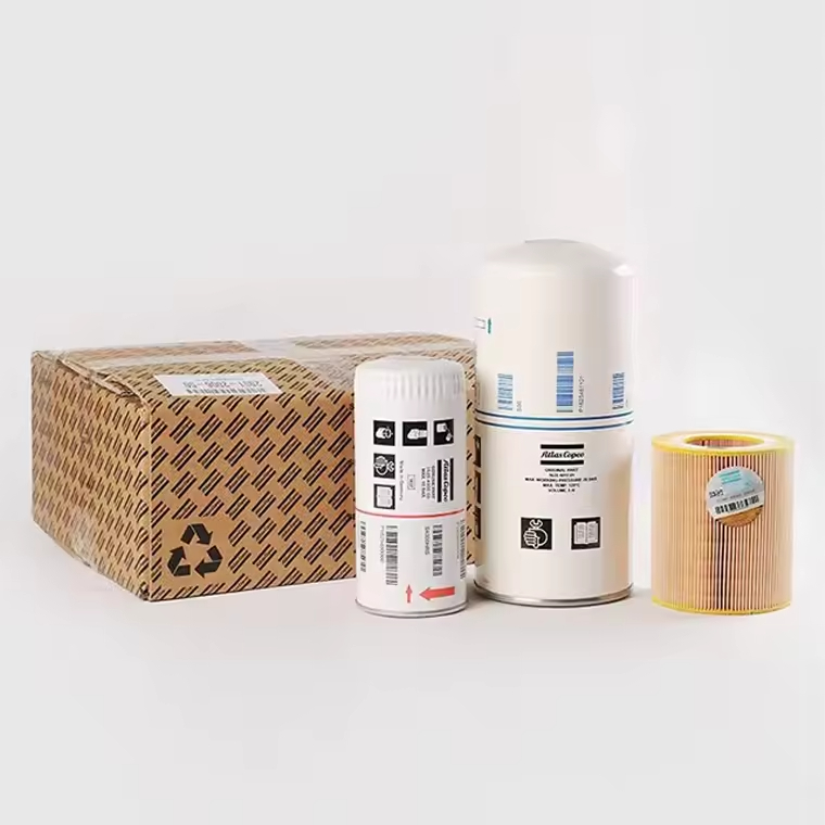 Atlas Copco Industrial Air Oil Filter Kit 3002600790 Kompressor reservedeler for skrue luftkompressor med 4000 timers bruk