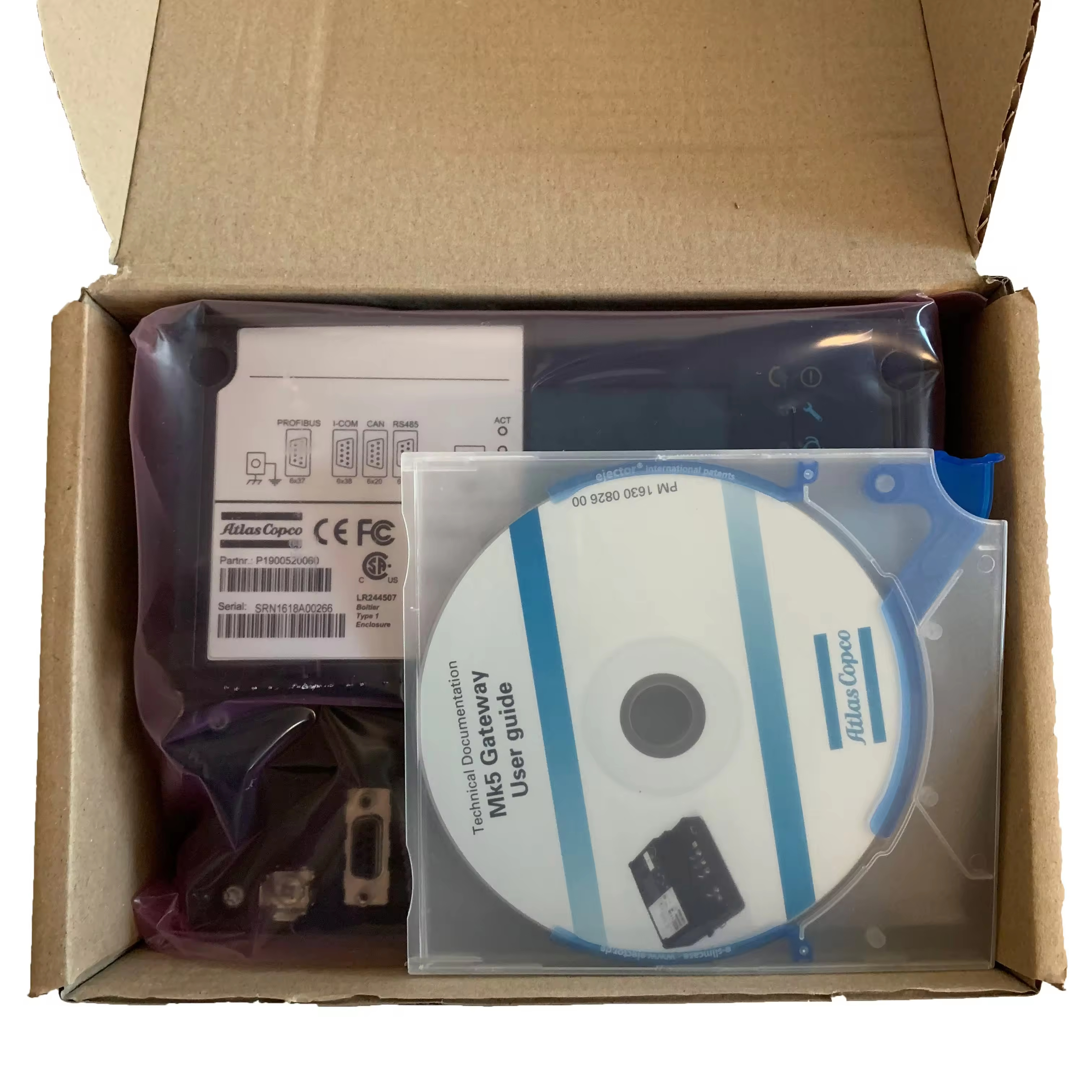 2230006800 Atlas Air Compressor 1900520060 Kommunikasjonsmodul RS485 Serial Port Communication Gateway MK5 Energiregulator