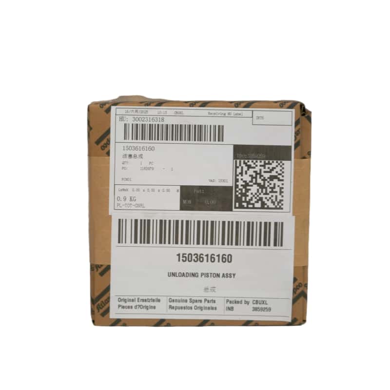 Atlas Copco 1503616160 lossing av stempel assy for stempelkompressorer