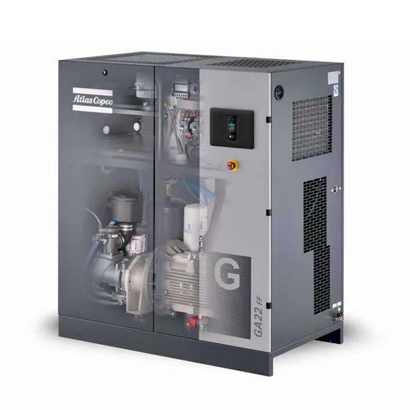 22 KW Atlas Copco roterende skrueluftkompressorer