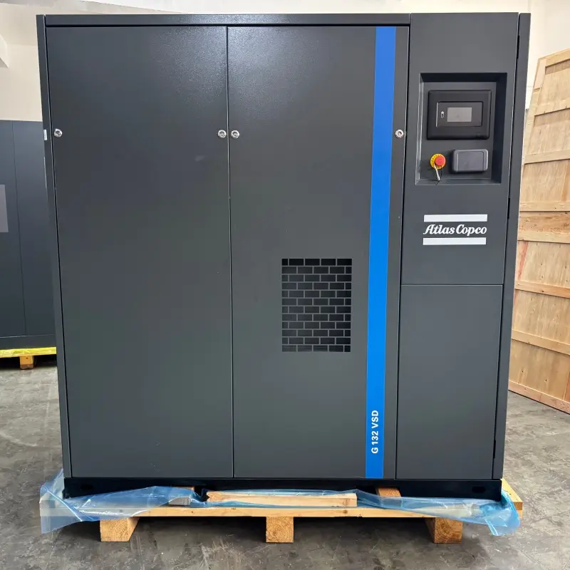 Atlas Copco G132VSD Oljeinjisert skruekompressor 400V 50HZ Variabel hastighetsdrift