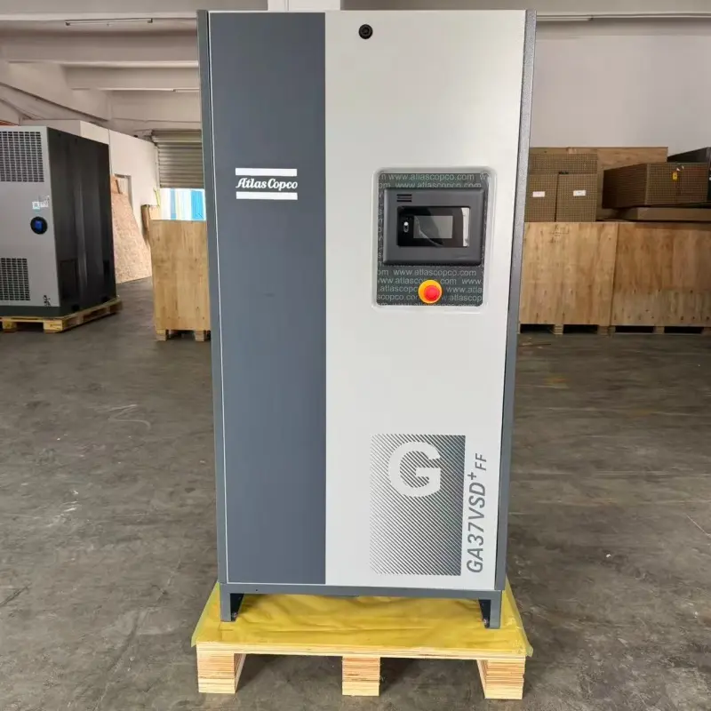 Atlas Copco GA37 VSD+ FF 37kW 50HK Oljeinjisert skrueluftkompressor for industri