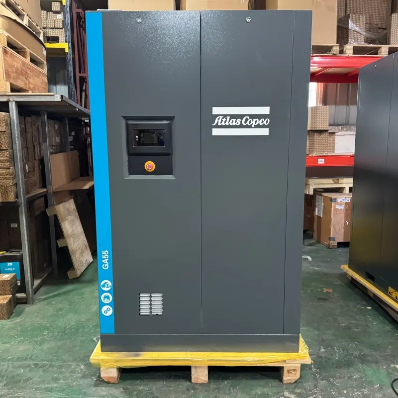 Atlas Copco GA55 55kW 75HK Oljeinjisert skrue Luftkompressor Original
