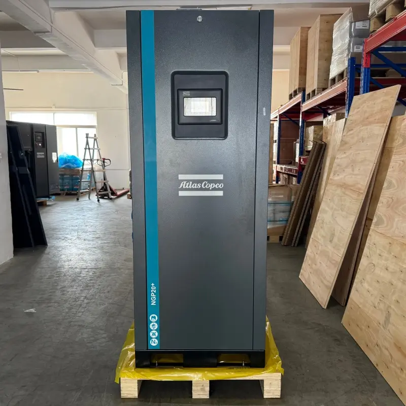 Atlas Copco NGP20+ PSA nitrogengenerator på stedet Industriell N2-forsyning ekte