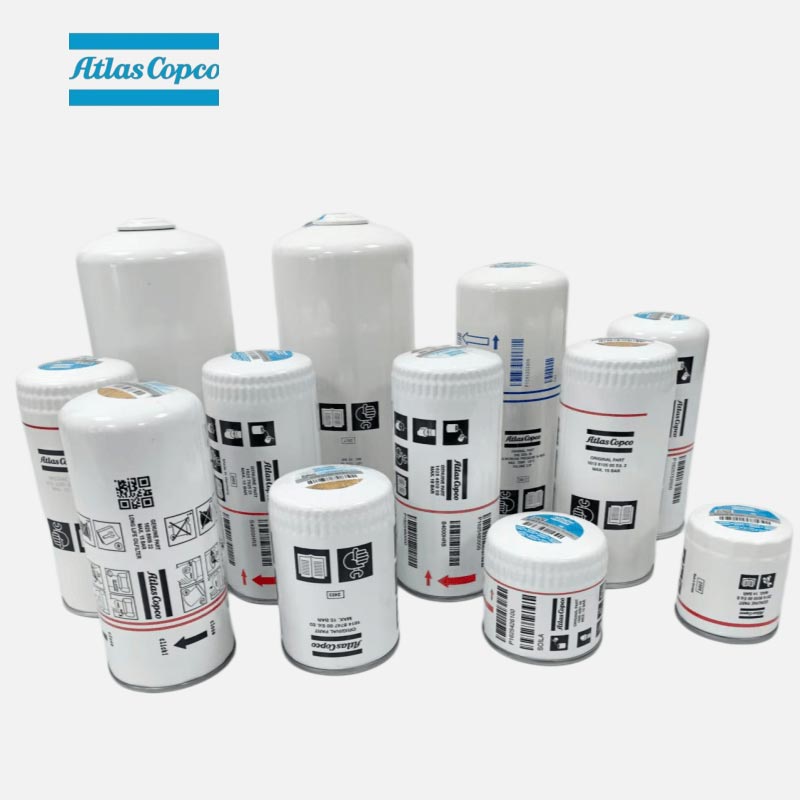 Atlas Copco Reservedeler Originale 161487499 1614874700 Oljefilter for industriell luftkompressor