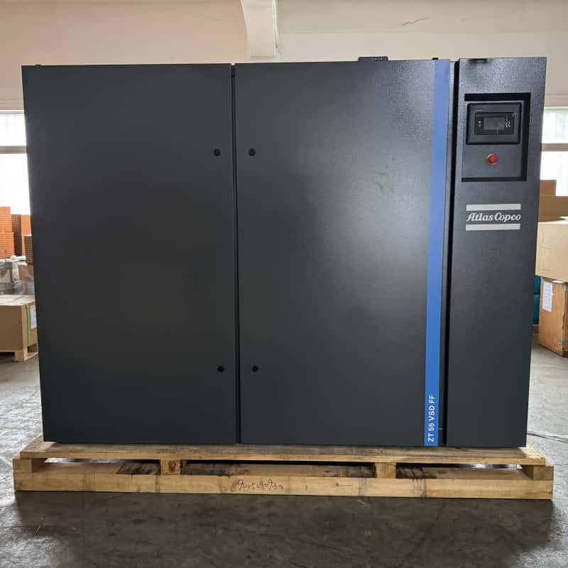 Atlas Copco ZT55 VSD FF | Oljefri luftkompressor 55kW for farmasøytisk næringsmiddelindustri klasse 0